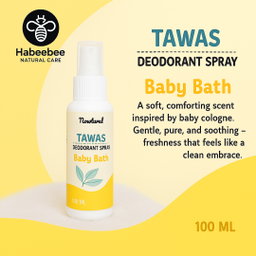 HaBeeBee Natural Tawas Collection — Deodorant Spray 100ml