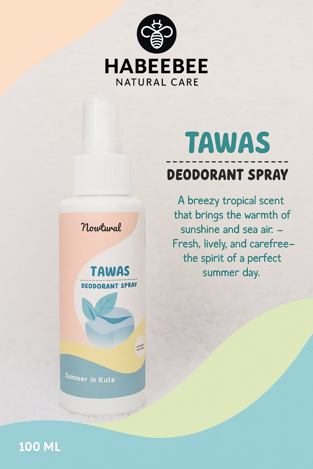 HaBeeBee Natural Tawas Collection — Deodorant Spray 100ml_6