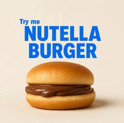 Nutella Burger