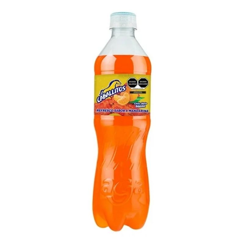 Refresco Caballitos Sabor Mandarina 600ml _0