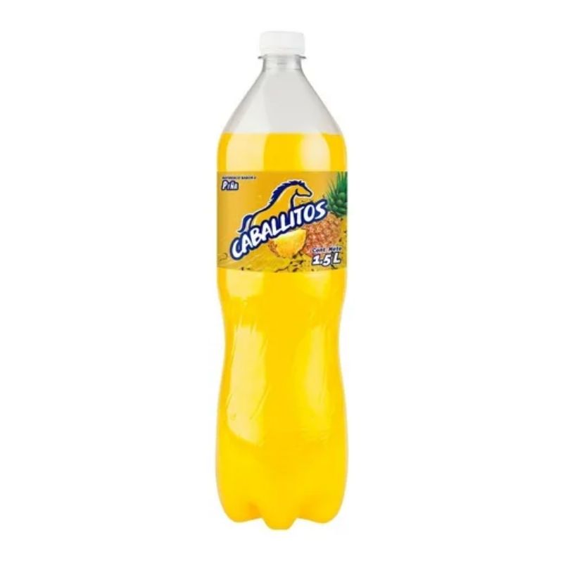 Refresco Caballitos Sabor Piña 1.5L