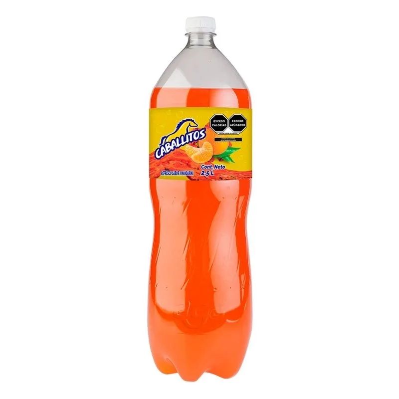 Refresco Caballitos Sabor Mandarina 2.5L