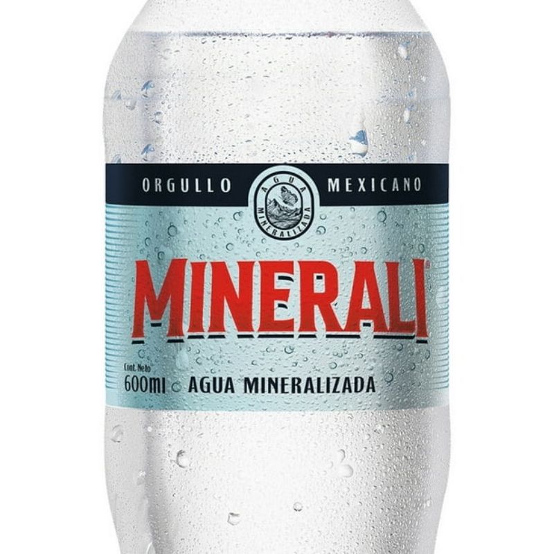 Agua Mineralizada Minerali 600ml