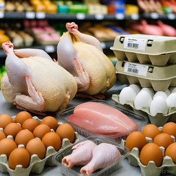 الدواجن الطازجة والبيض/Fresh Poultry & Eggs