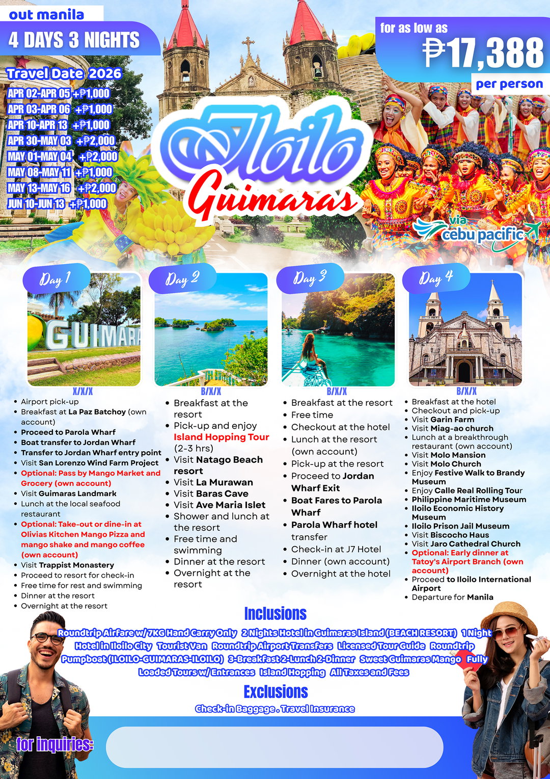 4D3N ILOILO- GUIMARAS