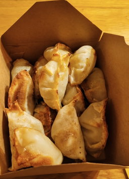 Veg Goon Mandu (5pcs) (vegetarian)(pan-fried)