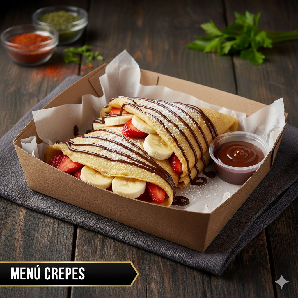 MENÚ CREPES