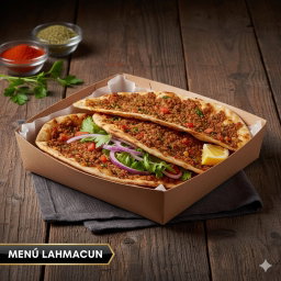 MENÚ PIZZA LAHMACUN