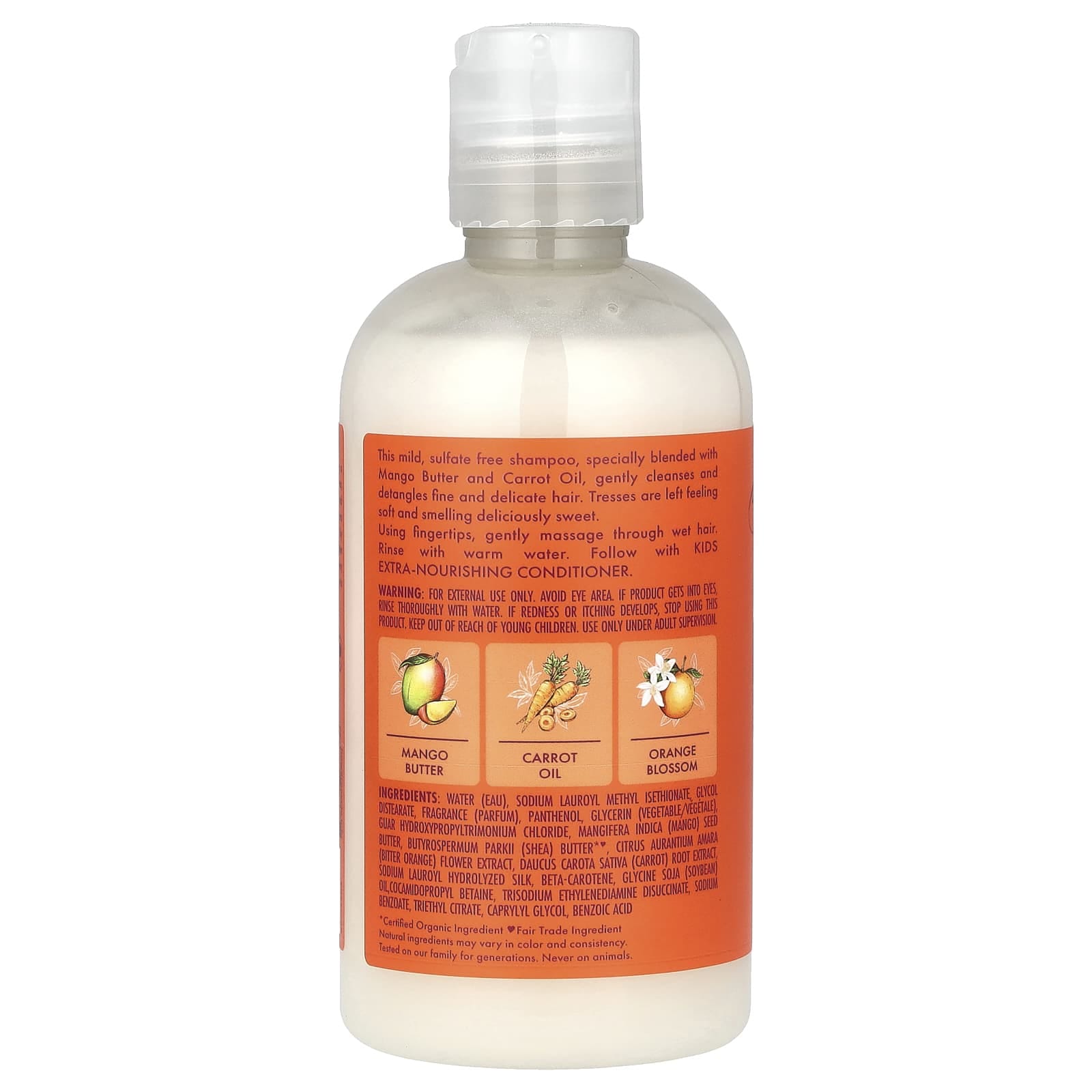 Shea Moisture - Mango & Carrot Kids Extra-Nourishing Shampoo_1