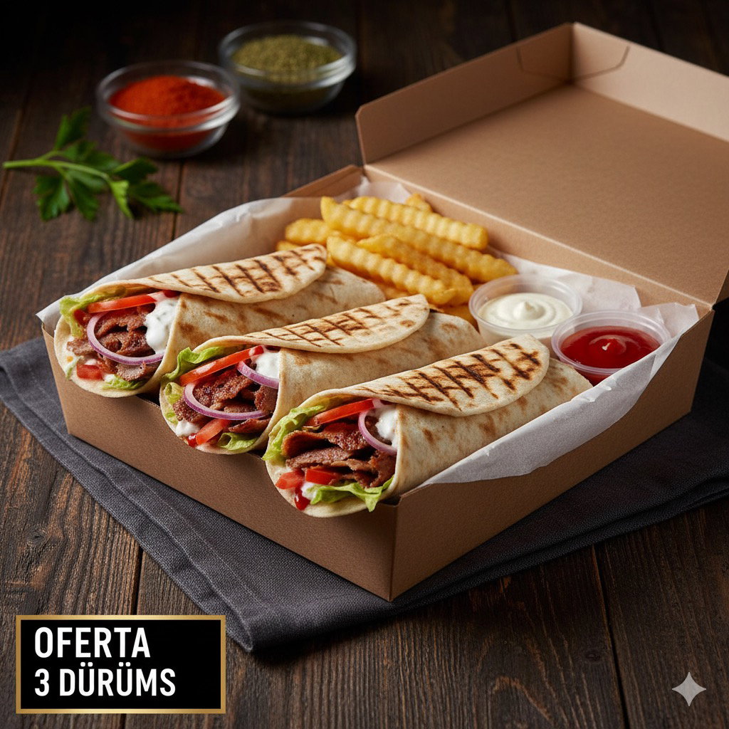 OFERTA 3 DÜRÜMS