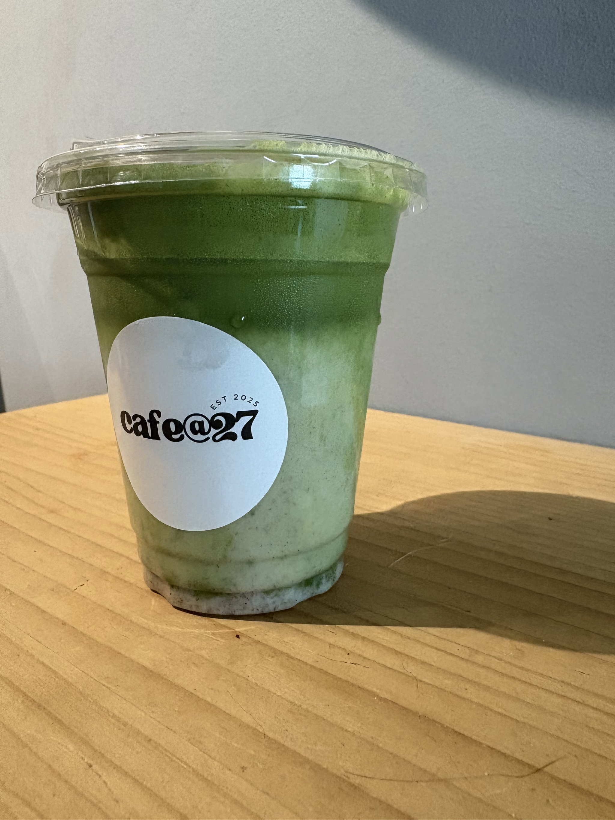 Iced Banana Bread Matcha Latte _1