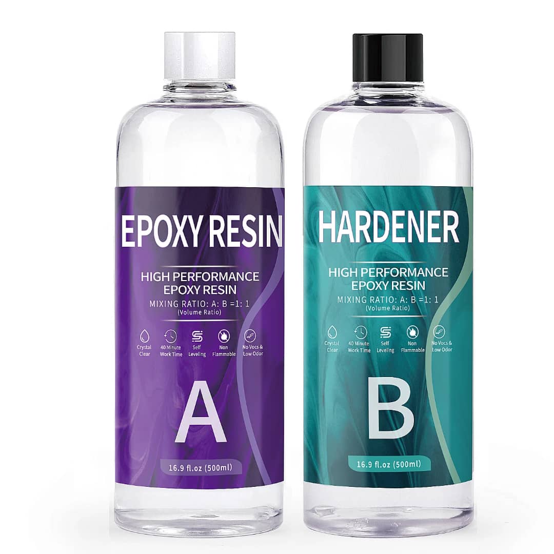 Résine époxy transparente 1L – Séchage rapide