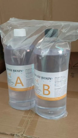Résine époxy transparente 2kg – Séchage rapide