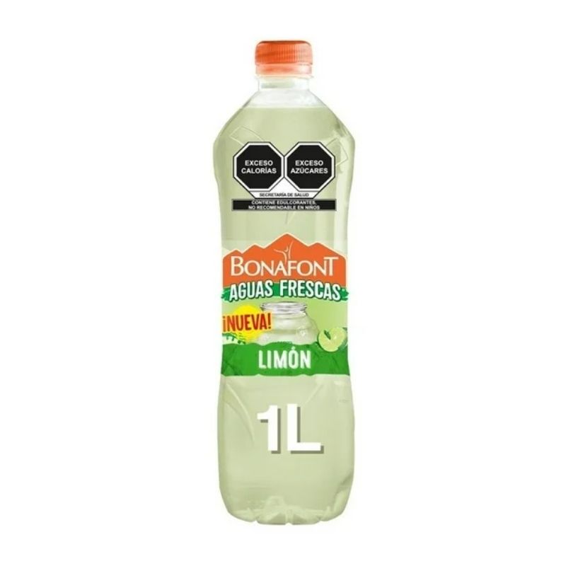 Bonafont Aguas Frescas Sabor Limón 1L