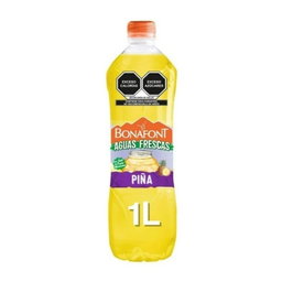 Bonafont Aguas Frescas Sabor Piña 1L  