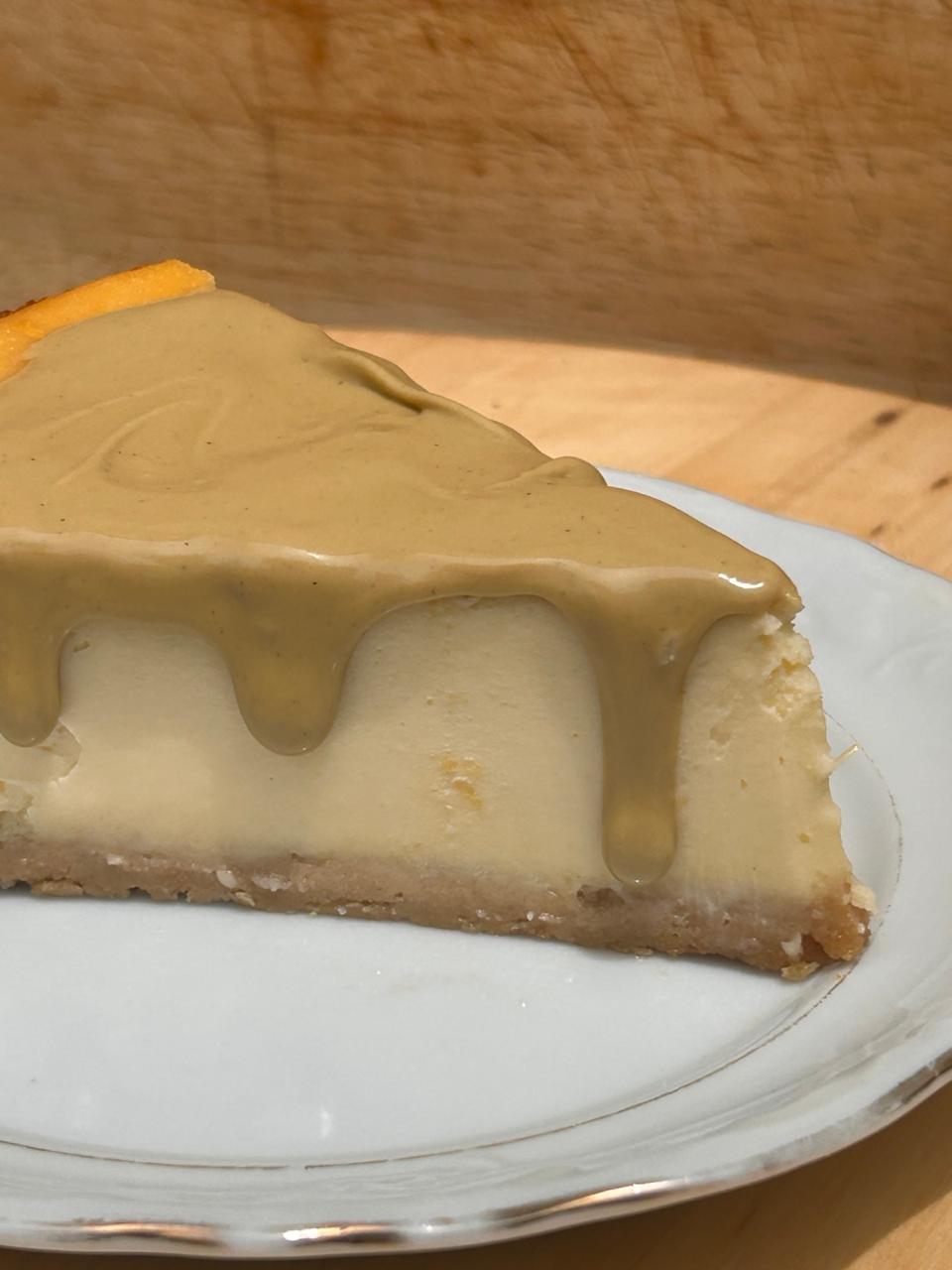 Porción de cheesecake NY style 