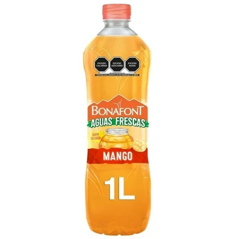 Bonafont Aguas Frescas Sabor Mango 1L