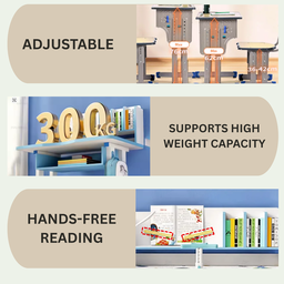 KID STUDY TABLE WITH CHAIR (MEJA BELAJAR)