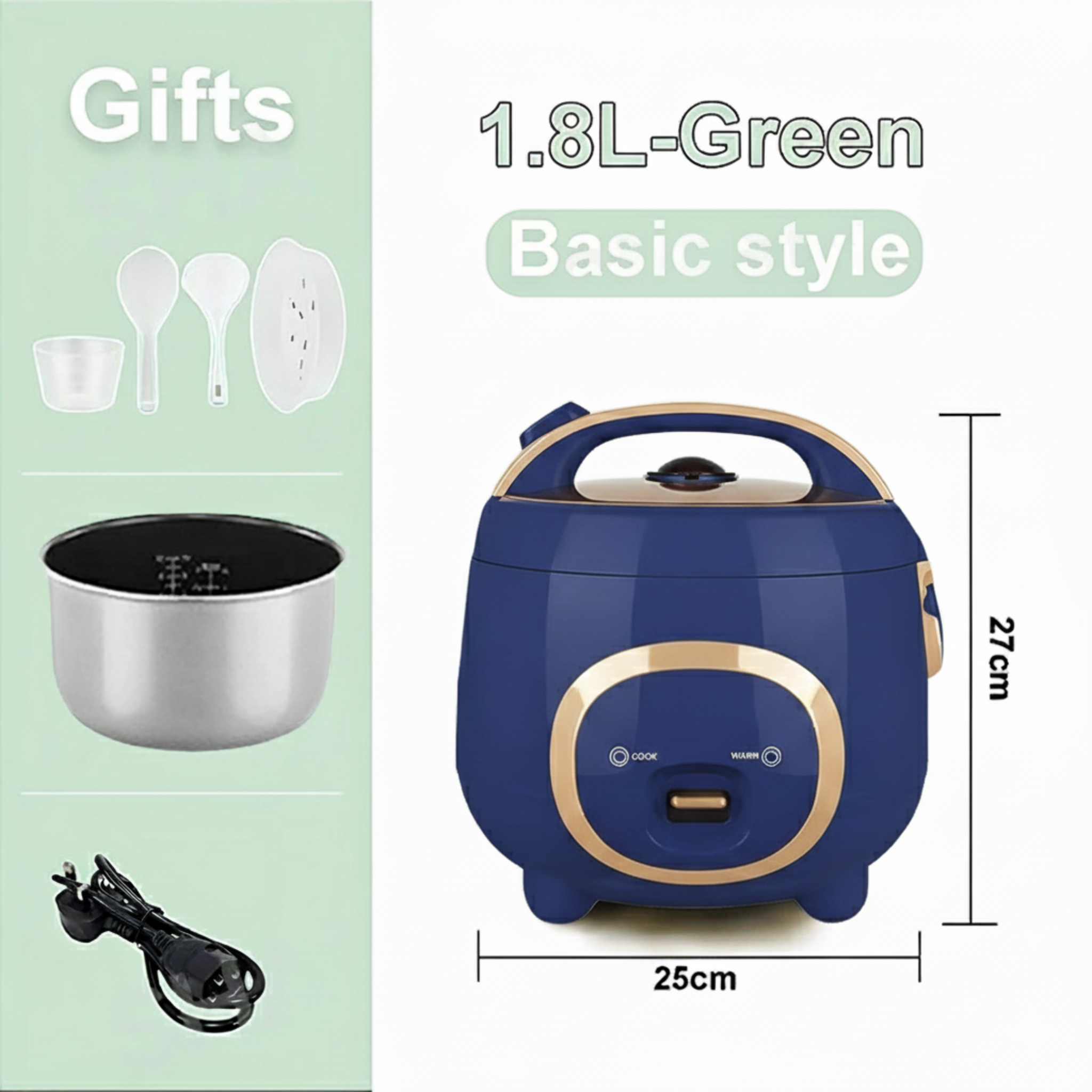 NONTAUS RICE COOKER 350W 1.8L (PERIUK NASI) _6