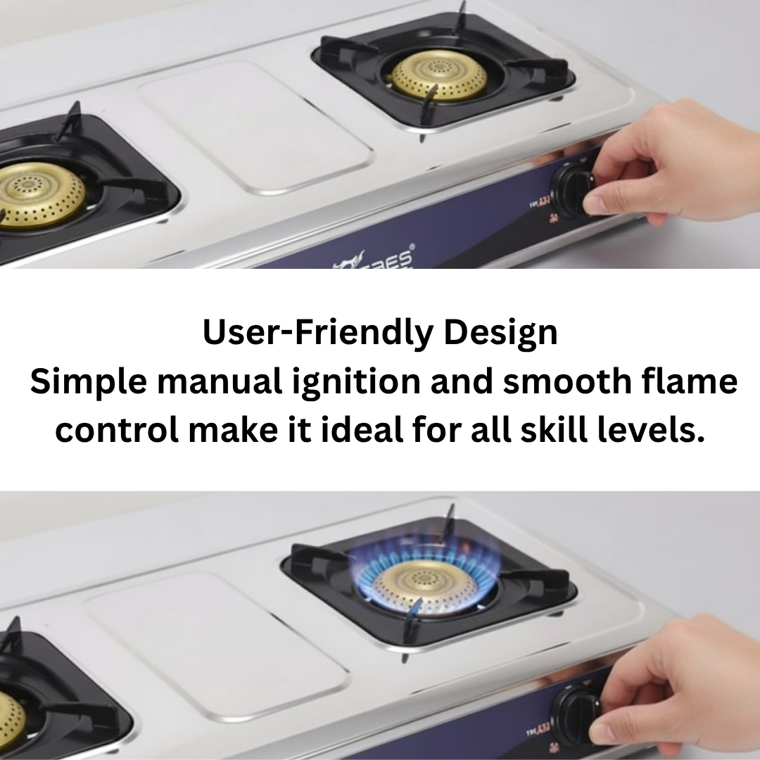 BEST KITCHEN DOUBLE GAS STOVE_2