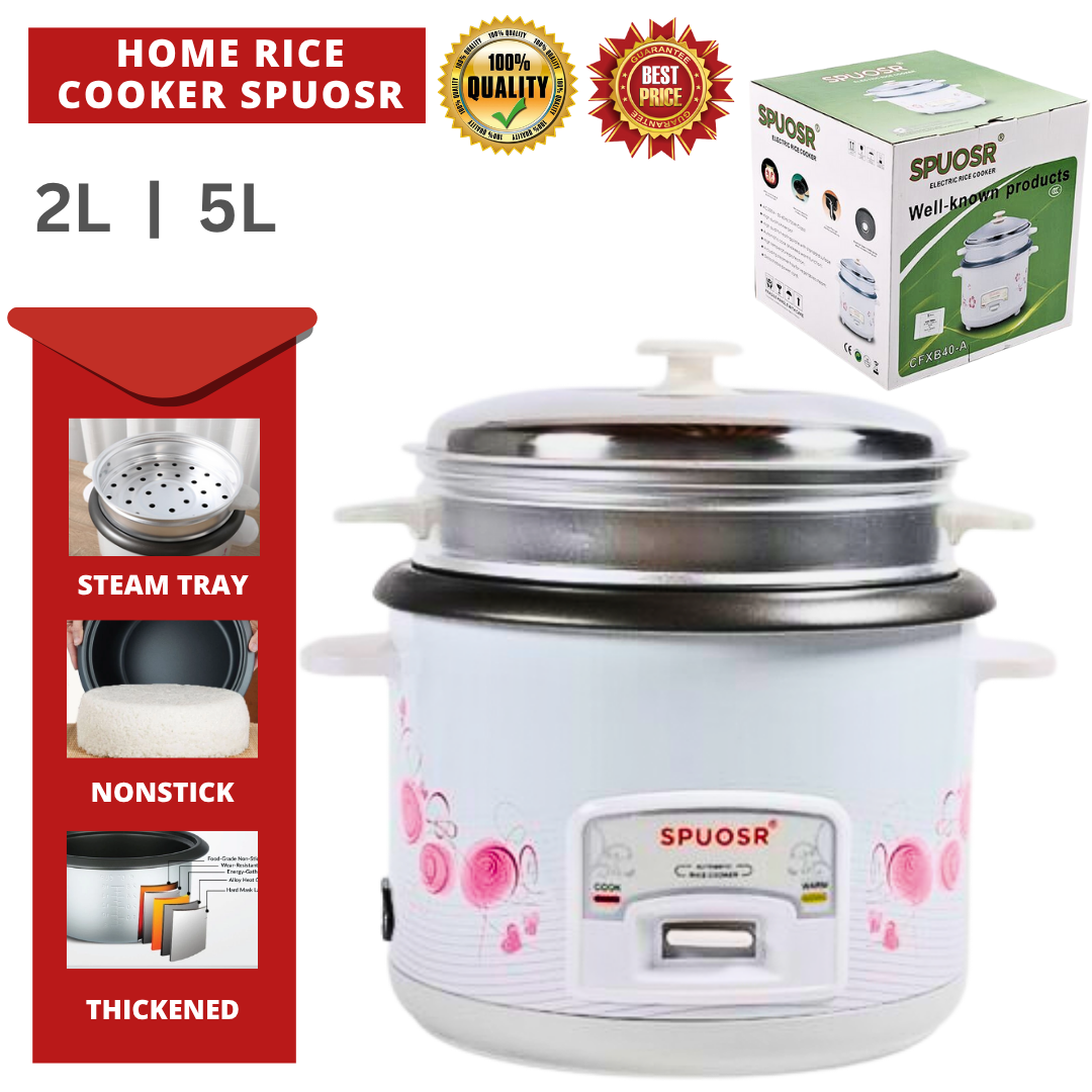 HOME RICE COOKER SPUOSR - 2L (PERIUK NASI)