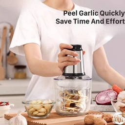 2IN1  STEEL GRINDER CHOPPER GARLIC PEELER