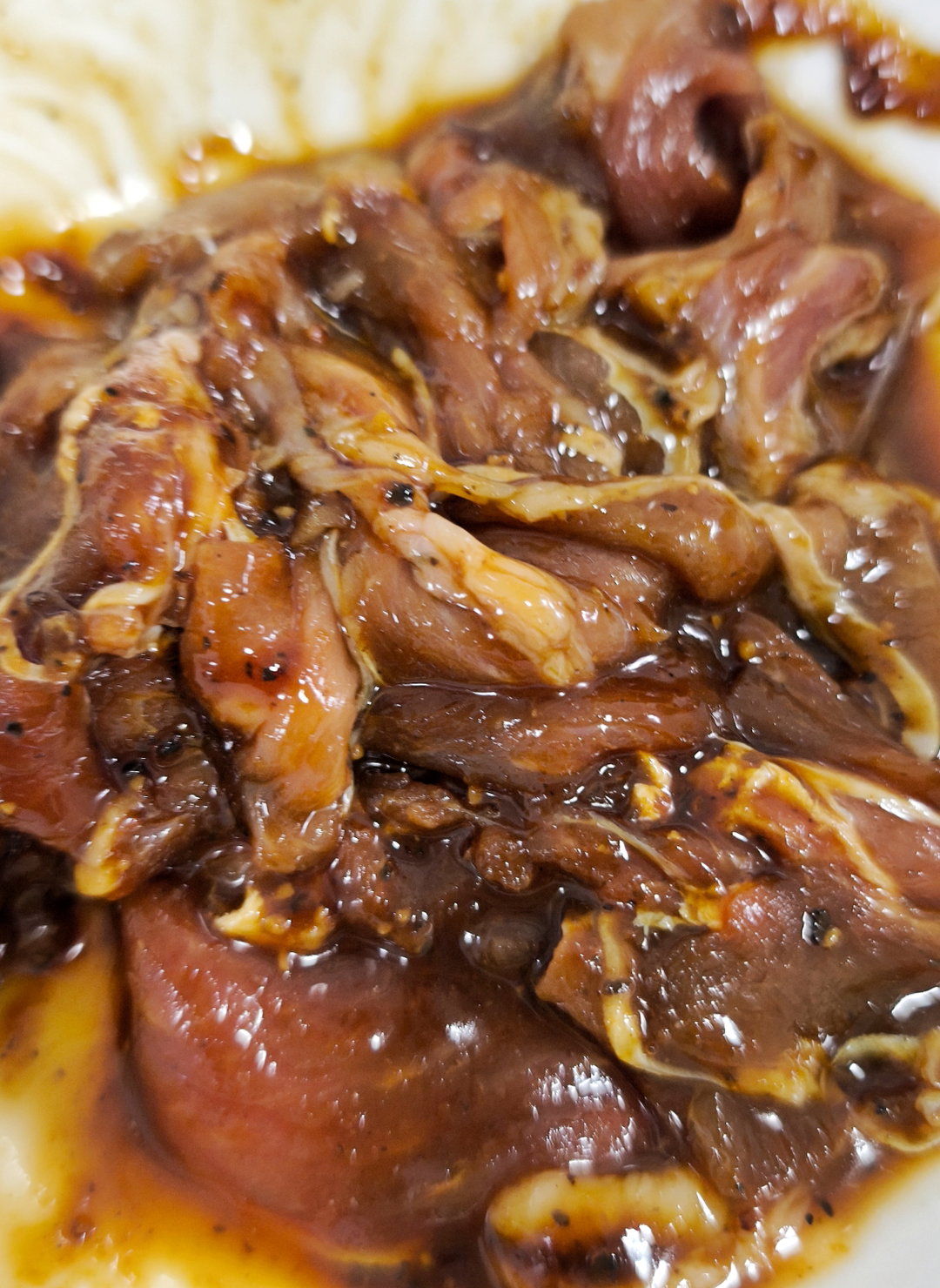 Black pepper beef