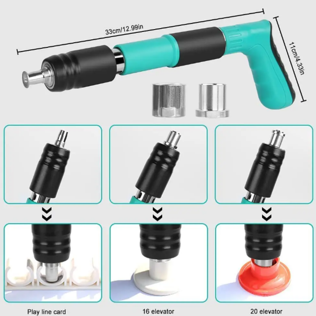 100 NAILS STEEL NAIL GUN TOOL _4