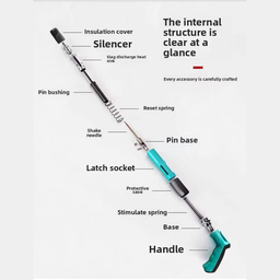 100 NAILS STEEL NAIL GUN TOOL 