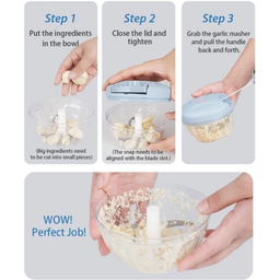 900ML MANUAL SPEEDY CHOPPER