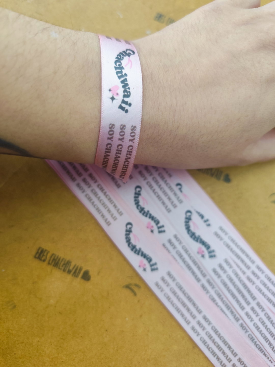 Pulseras de tela personalizadas 
