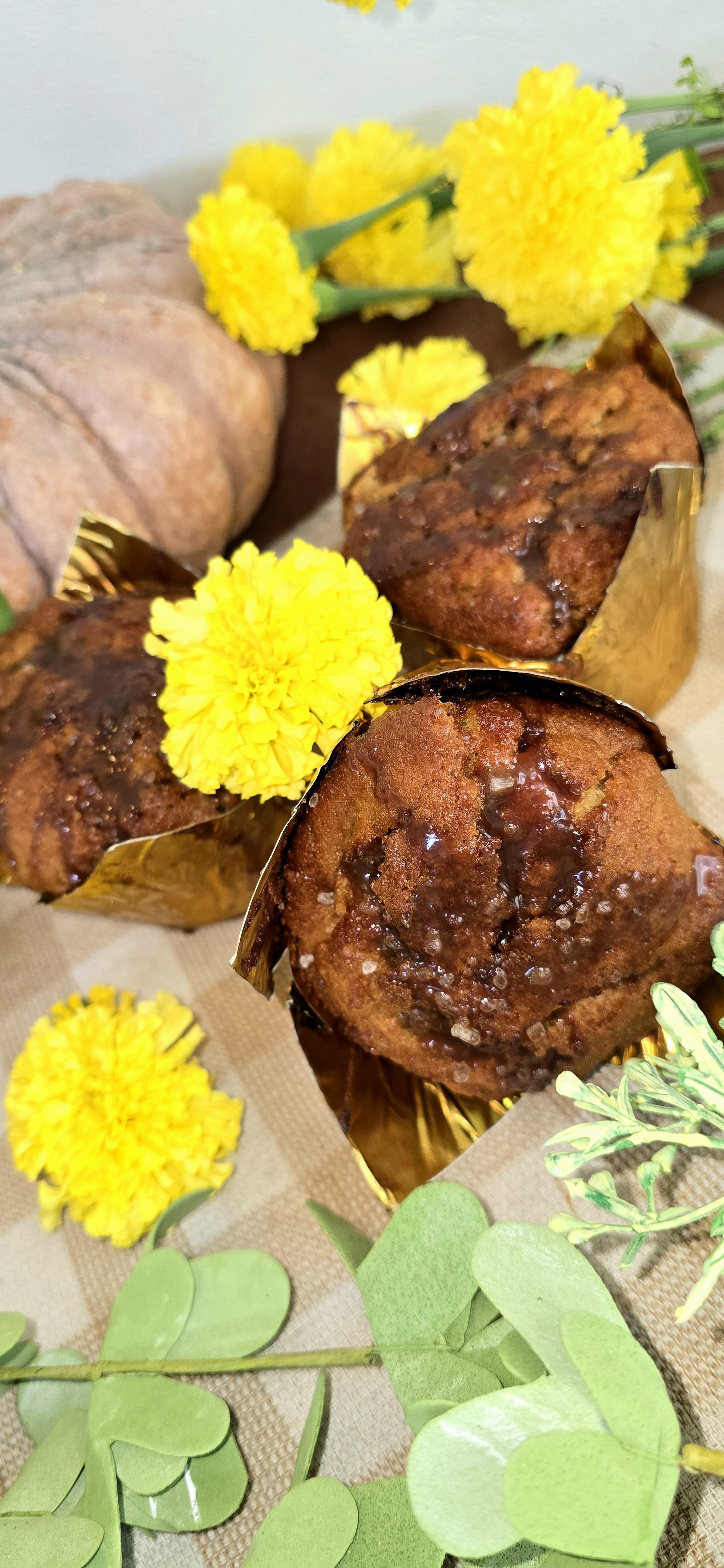 Salted Caramel Muffins