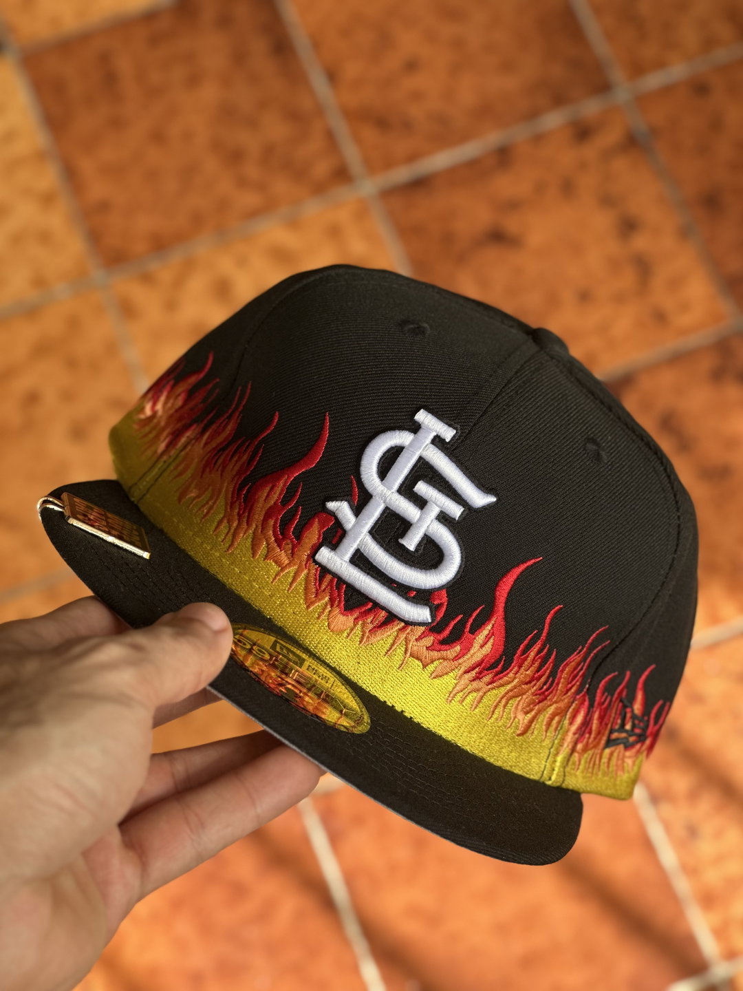 59FIFTY - Cardinals Flame Black