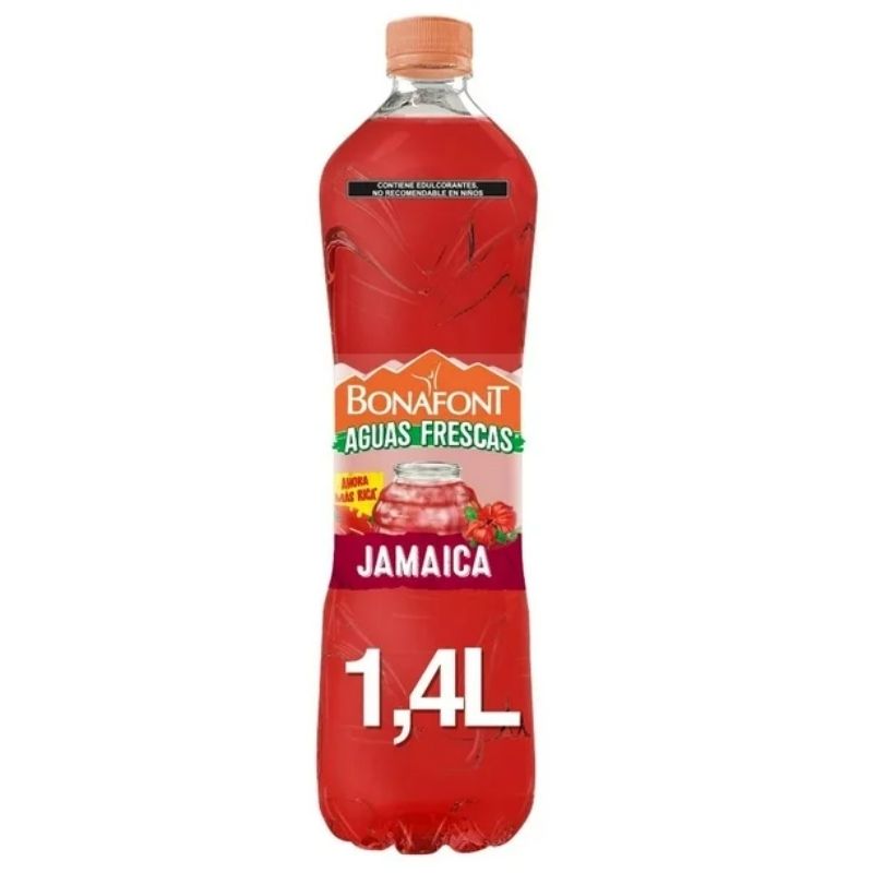 Bonafont Aguas Frescas Sabor Jamaica 1.4L