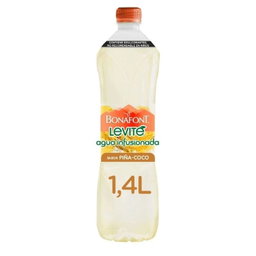 Agua Bonafont Levité Sabor Piña Coco SIN AZÚCAR 1.4L 