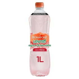 Agua Bonafont Levité Sabor Fresa SIN AZÚCAR 1L 