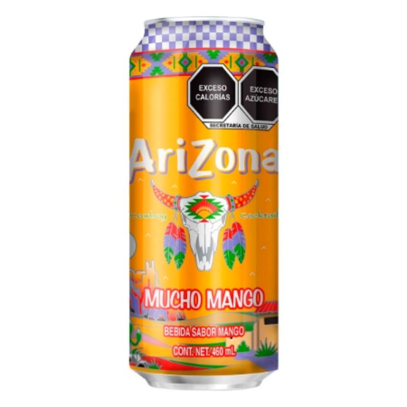 Bebida Arizona Sabor Mango Lata 460ml