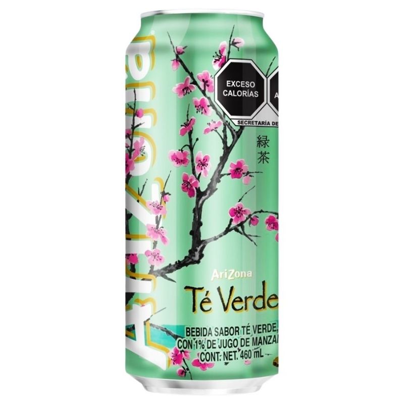 Bebida Arizona Sabor Té Verde Lata 460ml