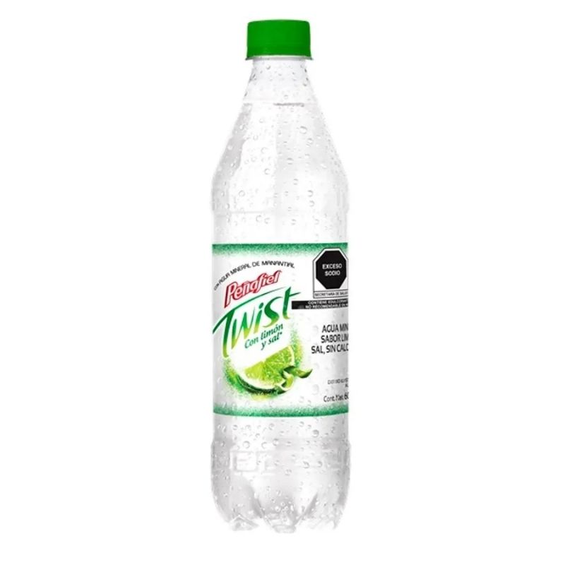 Agua Mineral Peñafiel con Limón y Sal 600ml