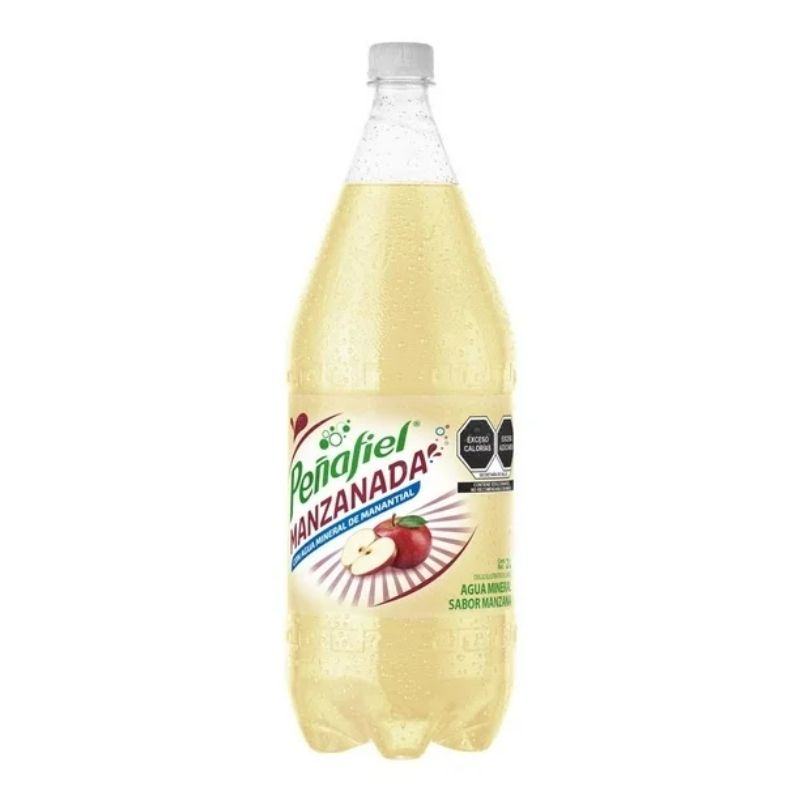 Agua Mineral Peñafiel Adas Sabor Manzanada 2L