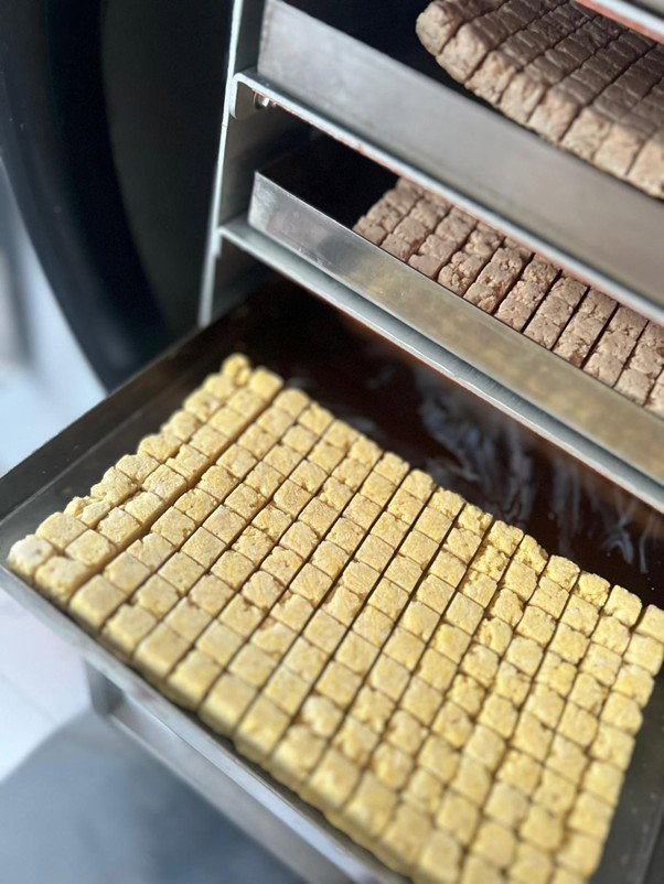 Pork + Pumpkin Bar Bites - 1 Slab (160 cubes)