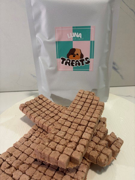 Pork Liver + Pumpkin Bar Bites 1 Slab (160 cubes)_0