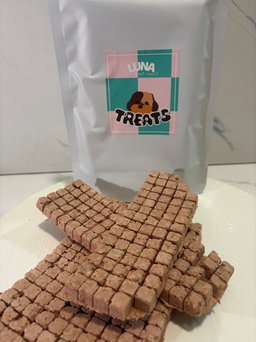 Pork Liver + Pumpkin Bar Bites 1 Slab (160 cubes)