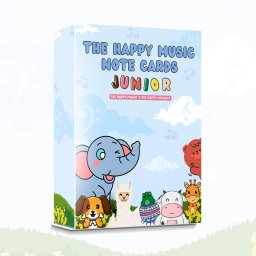 The Happy Music Note Cards Junior