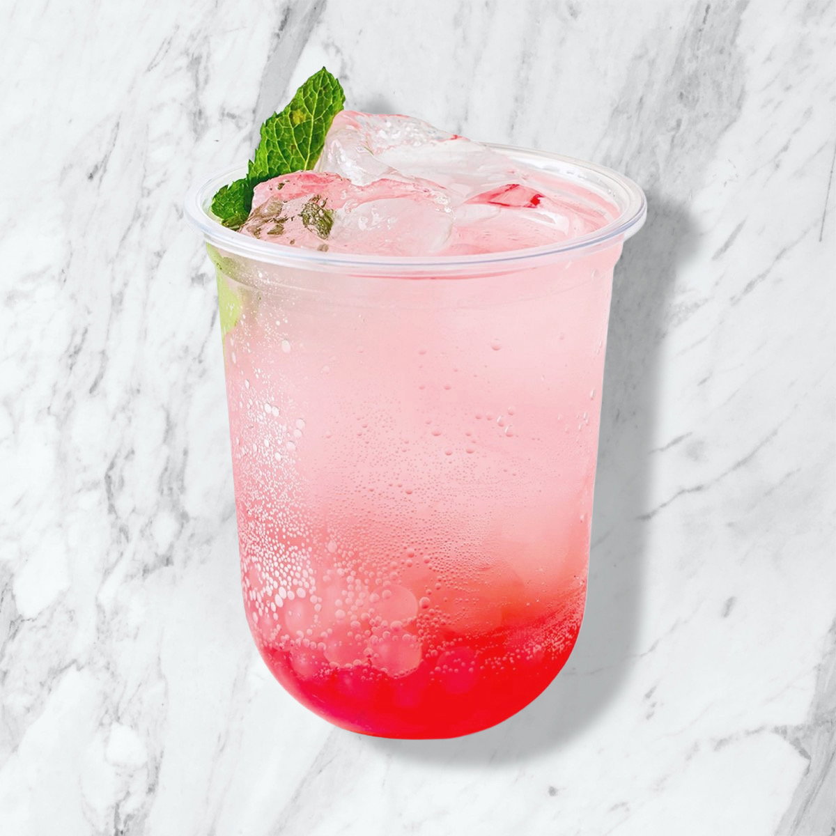 Strawberry Mint Soda_0