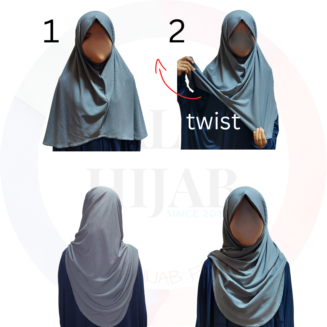 Adult twist buruga ribbed