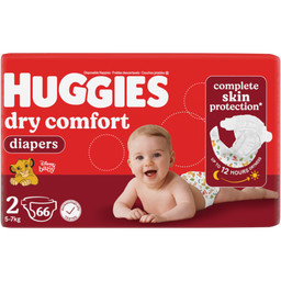 👶 Huggies Dry Comfort Nappies All Types & All Sizes
