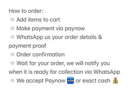 How to order