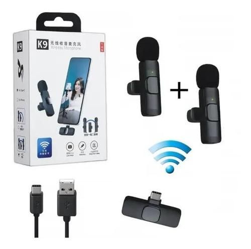 Microphone cravate K9 K11 K35 sans fil pour diffusion en direct mobile rechargeable pour téléphone portable