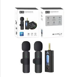 Microphone cravate K9 K11 K35 sans fil pour diffusion en direct mobile rechargeable pour téléphone portable